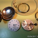 17 ceas buzunar golf D.J. Rees (Dai Rees) mecanism FHF 3